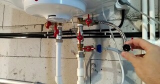 Установка накопительного водонагревателя в Юбилейном в октябре